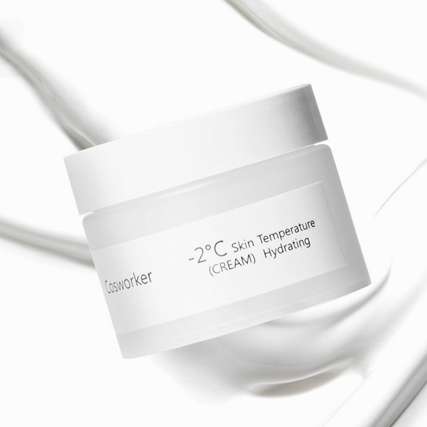 코스워커 수분크림 미백 나이아신아마이드 스쿠알란 알로에 크림 50ml, 1개